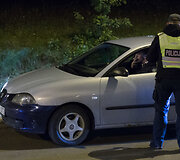 Naktinis policijos reidas Vilniaus mieste
