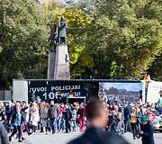 Rinktinės ARAS kovotojų pasirodymas