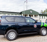 Pasieniečiams perduoti &bdquo;Toyota Land Cruiser&ldquo; visureigiai