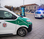 Vilniuje peiliu sužalotas žmogus