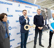 &bdquo;Decathlon&ldquo; parduotuvės atidarymas