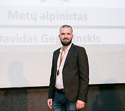 Geriausias 2018-ųjų metų alpinistas Davidas Gegužinskis