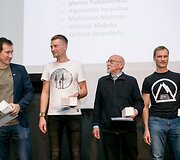 Apdovanojimų akimirka