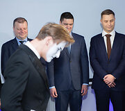 Ministras pirmininkas Saulius Skvernelis dalyvavo &bdquo;GP Transco&ldquo; įmonės atidaryme