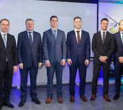 Ministras pirmininkas Saulius Skvernelis dalyvavo &bdquo;GP Transco&ldquo; įmonės atidaryme