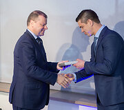 Ministras pirmininkas Saulius Skvernelis dalyvavo &bdquo;GP Transco&ldquo; įmonės atidaryme