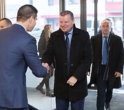 Ministras pirmininkas Saulius Skvernelis dalyvavo &bdquo;GP Transco&ldquo; įmonės atidaryme