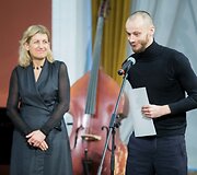 Kultūros ministrė Liana Ruokytė-Jonsson įteikė Kultūros ministerijos premijas