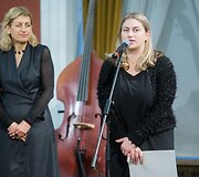 Kultūros ministrė Liana Ruokytė-Jonsson įteikė Kultūros ministerijos premijas