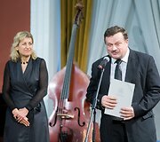 Kultūros ministrė Liana Ruokytė-Jonsson įteikė Kultūros ministerijos premijas