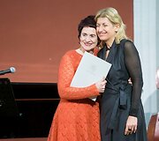 Kultūros ministrė Liana Ruokytė-Jonsson įteikė Kultūros ministerijos premijas