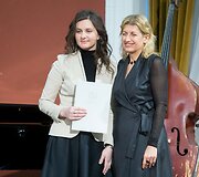 Kultūros ministrė Liana Ruokytė-Jonsson įteikė Kultūros ministerijos premijas