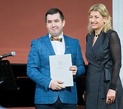 Kultūros ministrė Liana Ruokytė-Jonsson įteikė Kultūros ministerijos premijas