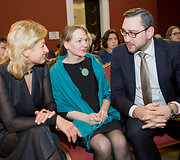 Kultūros ministrė Liana Ruokytė-Jonsson įteikė Kultūros ministerijos premijas