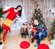 Milisandros ir Algio Radzevičių Kalėdų eglė