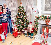 Milisandros ir Algio Radzevičių Kalėdų eglė