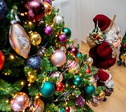 Milisandros ir Algio Radzevičių Kalėdų eglė