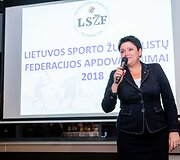 Apdovanojimų akimirka