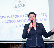 Apdovanojimų akimirka