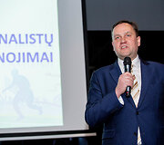Apdovanojimų akimirka