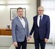 Ramūnas Znutas ir Algirdas Monkevičius 
