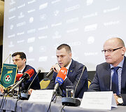 Lietuvos futbolo rinktinės naujo trenerio pristatymas