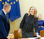 Kęstutis Smirnovas ir Rita Tama&scaron;unienė