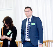 Seimo socialdemokratų darbo frakcijos posėdis į kurį buvo pakviestas Rokas Masiulis