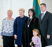 Jolanta Ramonienė su &scaron;eima
