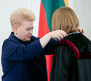 Dalia Grybauskaitė ir Toma Virkutienė