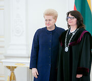 Dalia Grybauskaitė ir Jolanta Ramonienė