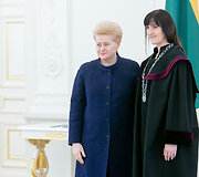 Dalia Grybauskaitė ir Asta Lukauskaitė