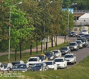 Pokyčiai Vilniaus transporto žiede - prie LEU įrengti greičio mažinimo kalneliai