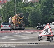 Pokyčiai Vilniaus transporto žiede - prie LEU įrengti greičio mažinimo kalneliai