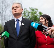 Gitanas Nausėda ir Diana Nausėdienė