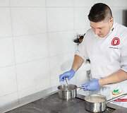 Pristatyti naujos receptūros patiekalai gydymo ir ugdymo įstaigoms