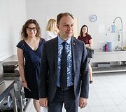 Pristatyti naujos receptūros patiekalai gydymo ir ugdymo įstaigoms