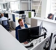 &bdquo;McKesson Business Services&ldquo; biuro atidarymo renginio akimirka