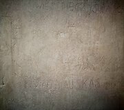 &Scaron;v. Antano rūmų rūsiai Kretingoje, menantys NKVD kankinimus