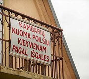 &Scaron;alti ir lietingi orai baido Palangos poilsiautojus