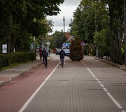 &Scaron;alti ir lietingi orai baido Palangos poilsiautojus
