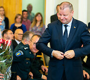 Rita Tama&scaron;unienė ir Saulius Skvernelis
