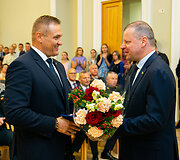 Eimutis Misiūnas ir Saulius Skvernelis