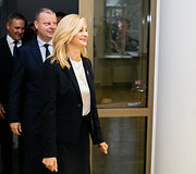 Rita Tama&scaron;unienė, Saulius Skvernelis ir Eimutis Misiūnas