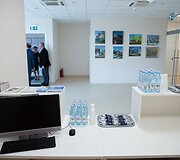 Remigijus &Scaron;ima&scaron;ius lankėsi naujose Žvėryno seniūnijos patalpose