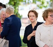 Remigijus &Scaron;ima&scaron;ius lankėsi naujose Žvėryno seniūnijos patalpose