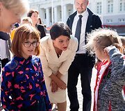 Diana Nausėdienė dalyvavo S.Daukanto aik&scaron;tėje vyksiančioje paramos &scaron;ventėje &bdquo;Mažoj &scaron;irdelėj &ndash; didelės idėjos&ldquo;