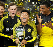 Dortumundo "Borussia" pergalės džiaugsmas