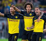 Dortumundo "Borussia" pergalės džiaugsmas