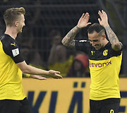 Dortumundo "Borussia" pergalės džiaugsmas